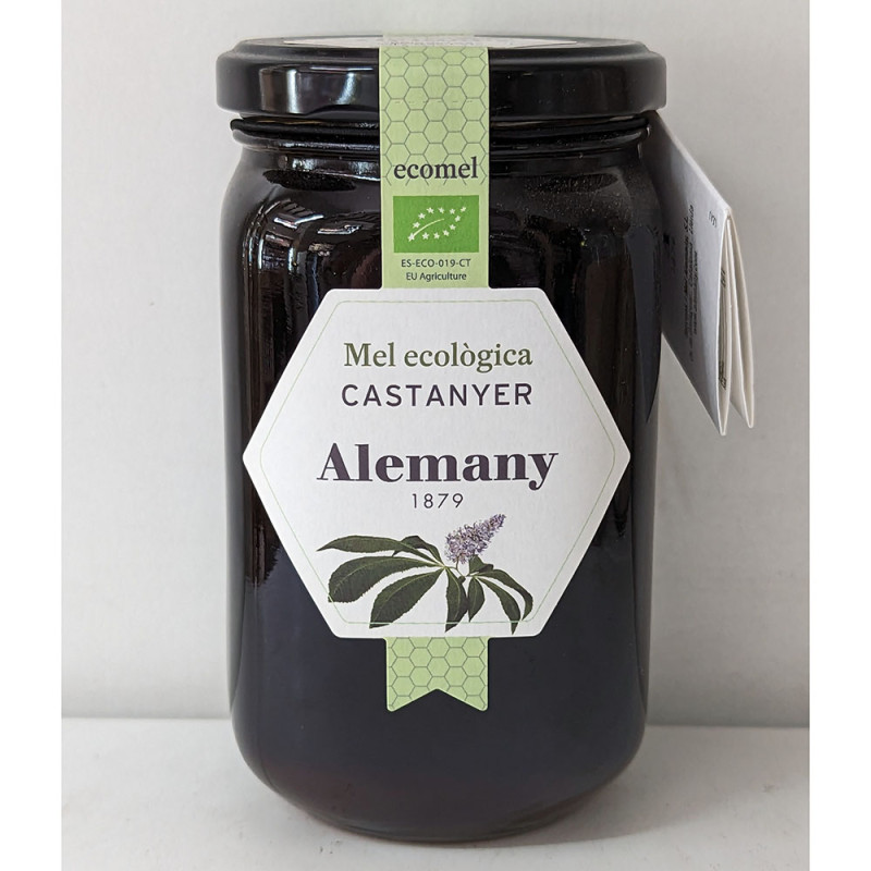 Mel de castanyer ecològica 500g