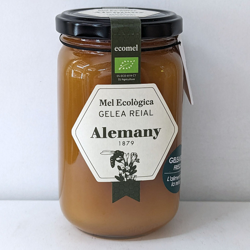 Mel amb gelea reial ecològica 500g