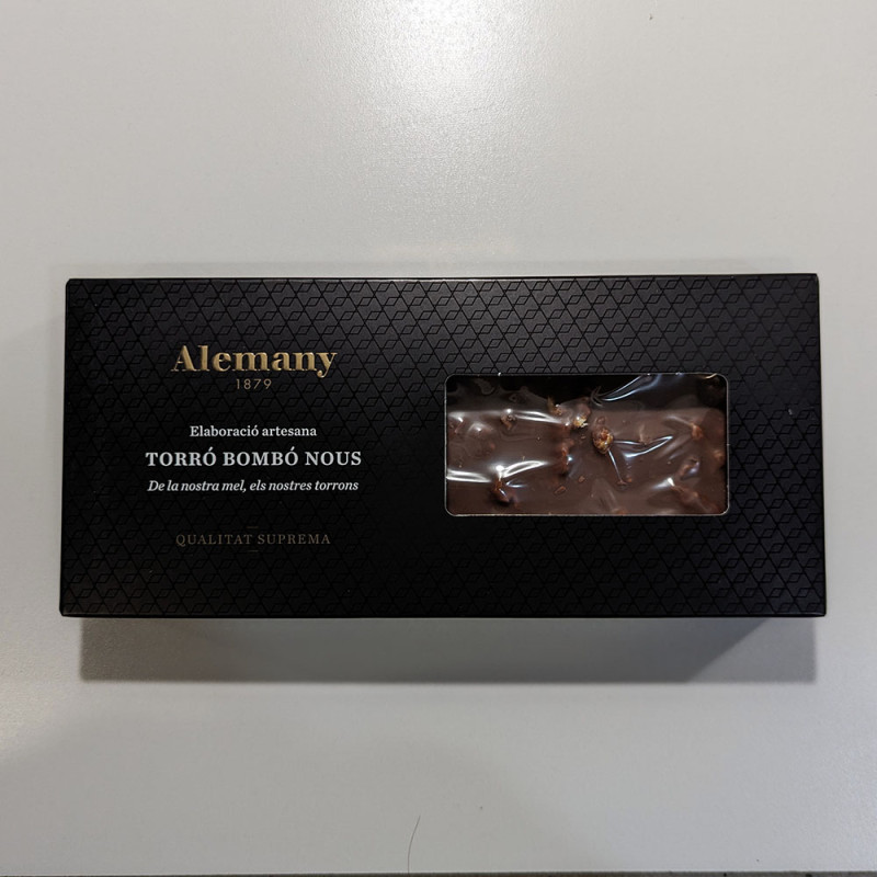 Turrón bombón nueces, 250g