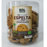 Bio Cookies de espelta integral con chocolate | Granel | 100g min