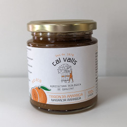 Melmelada ecològica de taronja amarga "Cal Valls",  240g.