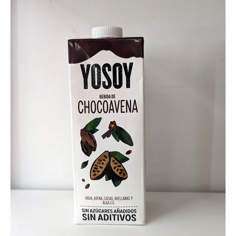 Chocoavena (avena, chocolate y avellanas) "Yosoy", 1 litro.