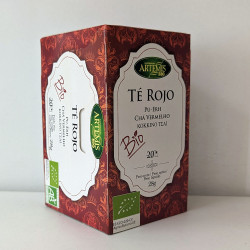 Te Vermell  Pu-Erh ("Té Rojo Pu-Erh) Bio "Artemis", 29g